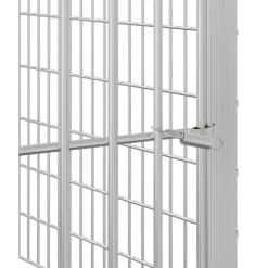 Vidaxl Cages Et Accessoires | - Enclos pour animaux en liberté 6 panneaux 54x60cm fer galvanisé