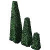 VidaXL Fleurs Et Plantes Artificielles | - Ensemble de 3 buis formés artificiels pyramidaux
