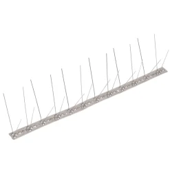 Vidaxl Anti-Nuisibles | - Ensemble de 20 pointes à 4 rangées contre oiseaux inox 10 m