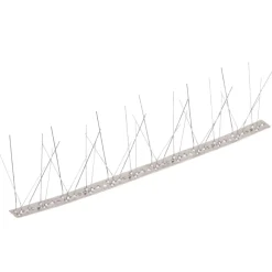 Vidaxl - Ensemble de 6 pointes à 5 rangées contre oiseaux inox 3 m Hot