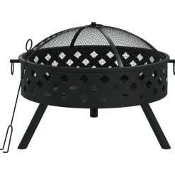 Vidaxl - Foyer avec tisonnier 58 cm xxl acier Clearance