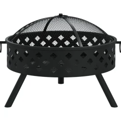 Vidaxl - Foyer avec tisonnier 58 cm xxl acier Clearance