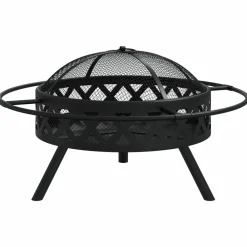 Vidaxl Chauffage D’Extérieur | - Foyer avec tisonnier 70 cm xxl acier