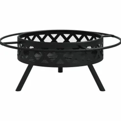 Vidaxl Chauffage D’Extérieur | - Foyer avec tisonnier 70 cm xxl acier