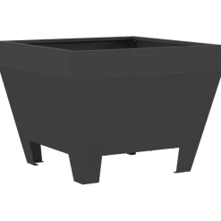 Vidaxl Chauffage D’Extérieur | - Foyer carré noir 50x50x30 cm en acier