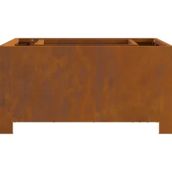 Vidaxl - Foyer carré 60x60x30 cm en acier résistant aux intempéries