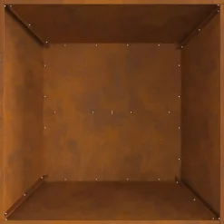 Vidaxl - Foyer carré 60x60x30 cm en acier résistant aux intempéries Discount