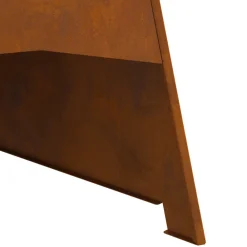 Vidaxl Chauffage D’Extérieur | - Foyer pyramid 50x45x95 cm en acier résistant aux intempéries