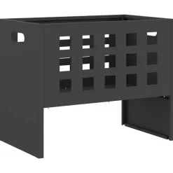 Vidaxl Chauffage D’Extérieur | - Foyer rectangulaire noir 50x30x40 cm acier