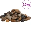 Vidaxl - Galets polis 10 kg multicolores 2-5 cm Clearance