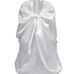 VidaXL Entretien Du Mobilier | - Housse de chaise blanche pour le banquet de mariage 6 pièces