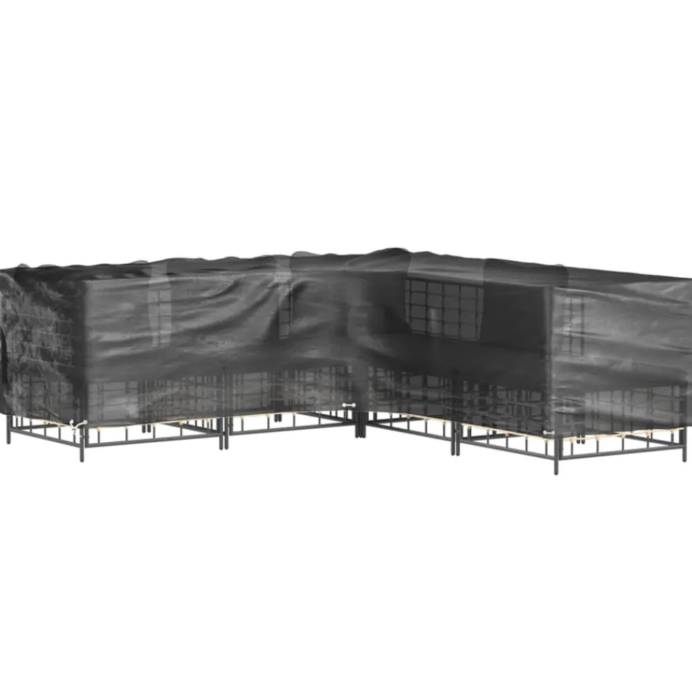 Vidaxl Entretien Du Mobilier | - Housses de salon de jardin en forme de l 2 pcs 16 艙illets