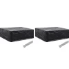 Vidaxl Entretien Du Mobilier | - Housses de salon de jardin 2 pcs 8 艙illets 250x210x90 cm