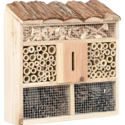 Vidaxl - Hôtel à insectes 30x10x30 cm bois de sapin Clearance