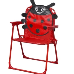 VidaXL - Jeu de bistro avec parasol pour enfants 3 pcs rouge Outlet