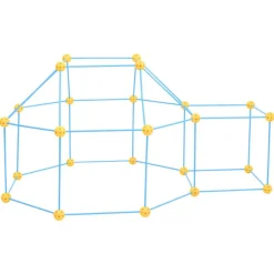 Vidaxl Enfants | - Kit de construction de fort pour enfants 72 pcs