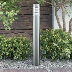 VidaXL Eclairage D’Extérieur | - Lampadaire d'extérieur acier inoxydable
