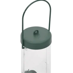 Vidaxl - Mangeoires pour oiseaux 3 pcs vert foncé 17x17x32 cm Sale