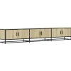 VidaXL - Meuble tv chêne sonoma 240x35x41 cm bois d'ingénierie Clearance