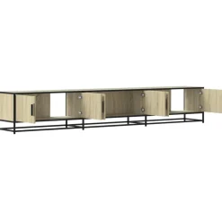 VidaXL - Meuble tv chêne sonoma 240x35x41 cm bois d'ingénierie Clearance
