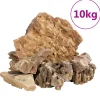VidaXL - Pierres du dragon 10 kg marron 5-30 cm Online