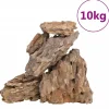 VidaXL Plantes Et Décoration | - Pierres du dragon 10 kg mélange de couleurs 10-30 cm