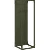 Vidaxl - Portant de bois chauffage vert olive 25x25x80 cm Outlet