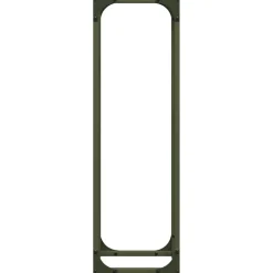 Vidaxl - Portant de bois chauffage vert olive 25x25x80 cm Outlet