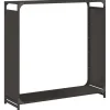 Vidaxl - Portant de bois chauffage noir 90x28x90 cm Sale