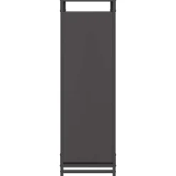 Vidaxl - Portant de bois chauffage noir 90x28x90 cm Sale