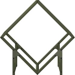 Vidaxl Bois Et Accessoires De Cheminées | - Portant de bois chauffage anthracite 40x25x100 cm
