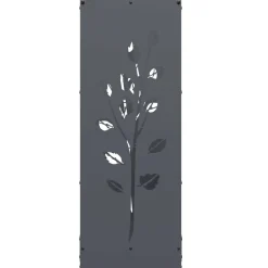 Vidaxl Bois Et Accessoires De Cheminées | - Portant de bois chauffage anthracite 34x25x70 cm