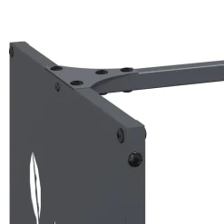 Vidaxl Bois Et Accessoires De Cheminées | - Portant de bois chauffage anthracite 34x25x70 cm