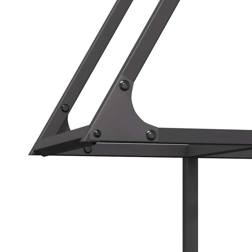 Vidaxl - Portant de bois chauffage noir 80x25x90 cm Sale