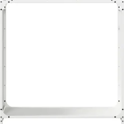 VidaXL Bois Et Accessoires De Cheminées | - Portant de bois chauffage blanc 90x28x90 cm