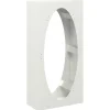 Vidaxl Bois Et Accessoires De Cheminées | - Portant de bois chauffage blanc 50x23x100 cm