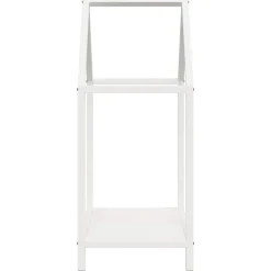 Vidaxl - Portant de bois chauffage blanc 40x25x60 cm Hot