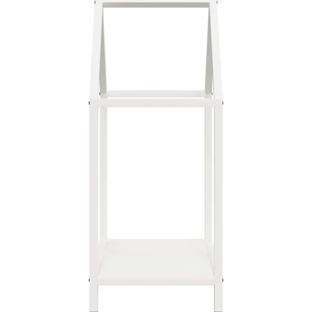Vidaxl - Portant de bois chauffage blanc 40x25x60 cm Hot