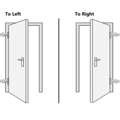 Vidaxl Mercerie | - Porte d'entrée blanc 110x210 cm pvc