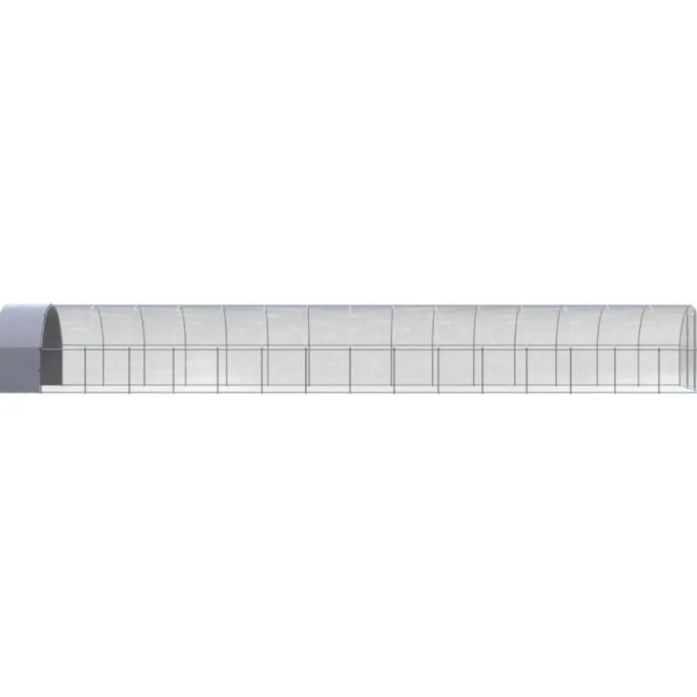 Vidaxl Poulaillers, Clapiers Et Accessoires | - Poulailler d extérieur 3x2x2 m acier galvanisé