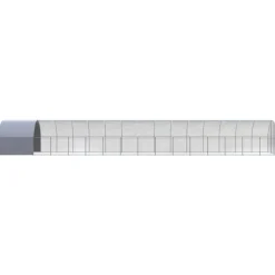 Vidaxl Poulaillers, Clapiers Et Accessoires | - Poulailler d extérieur 3x2x2 m acier galvanisé