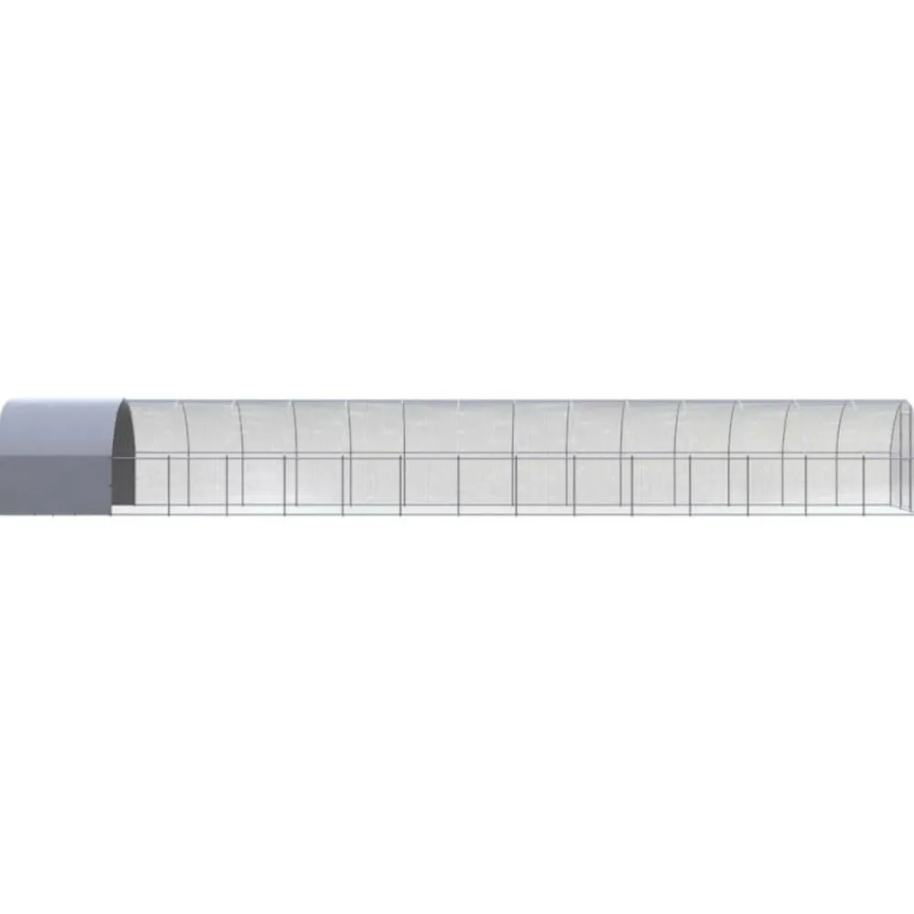 Vidaxl Poulaillers, Clapiers Et Accessoires | - Poulailler d extérieur 3x2x2 m acier galvanisé