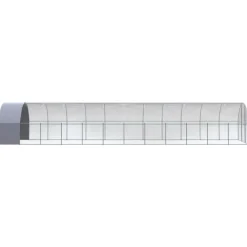 VidaXL Poulaillers, Clapiers Et Accessoires | - Poulailler d extérieur 2x6x2 m acier galvanisé