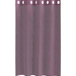 VidaXL - Rideaux en voile avec œillets 2 pcs violet 140x175 cm Outlet
