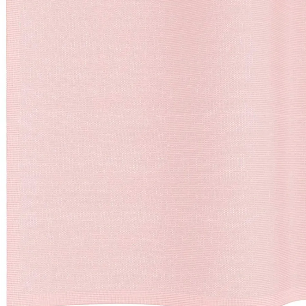 Vidaxl Objets De Décoration | - Rideaux en voile avec œillets 2 pcs rose clair 140x245 cm