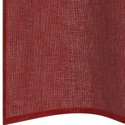 VidaXL - Rideaux en voile avec œillets 2 pcs rouge bordeaux Discount