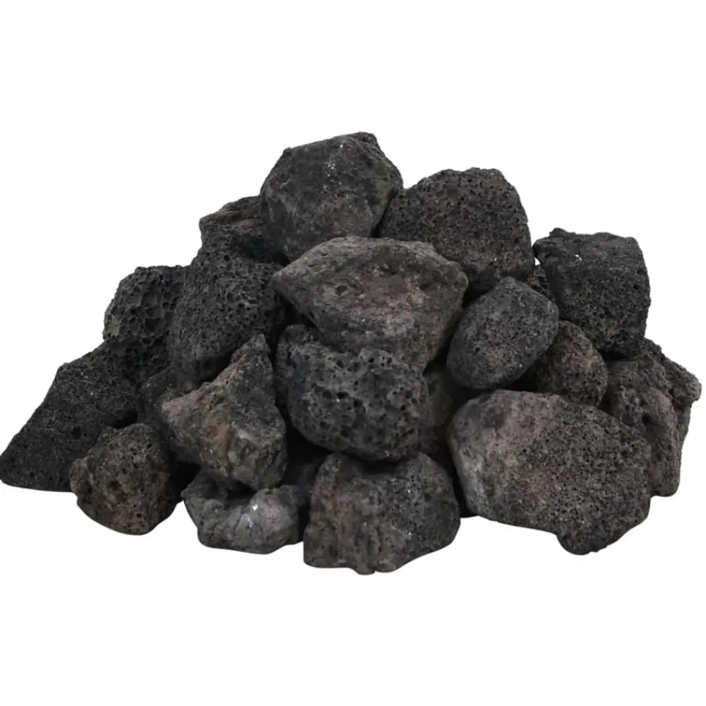 Vidaxl - Roches volcaniques 10 kg noir 3-5 cm Hot