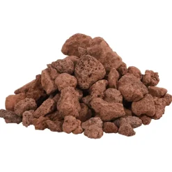 Vidaxl - Roches volcaniques 25 kg rouge 1-2 cm Discount