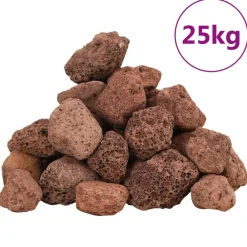 VidaXL Plantes Et Décoration | - Roches volcaniques 10 kg noir 1-2 cm