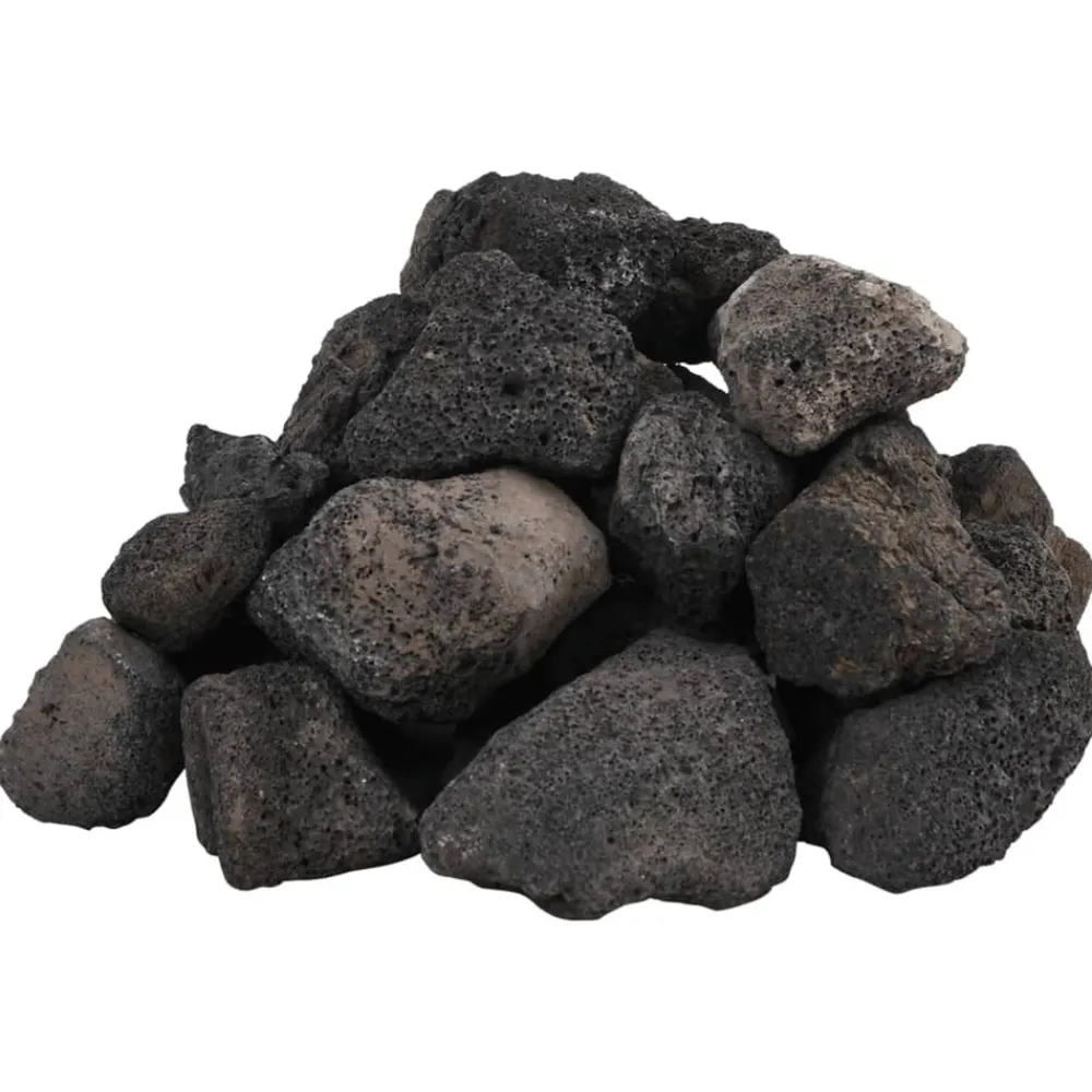 Vidaxl Plantes Et Décoration | - Roches volcaniques 10 kg rouge 1-2 cm